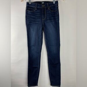 PAIGE Hoxton ankle dark wash jeans 26